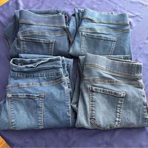 Gloria Vanderbilt Blue Denim Pull On Jeans Bundle